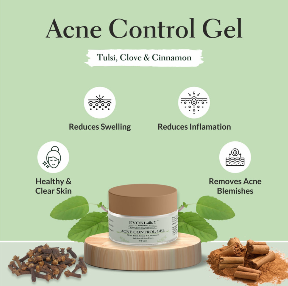 Evoklay Acne Control Gel - Image 5