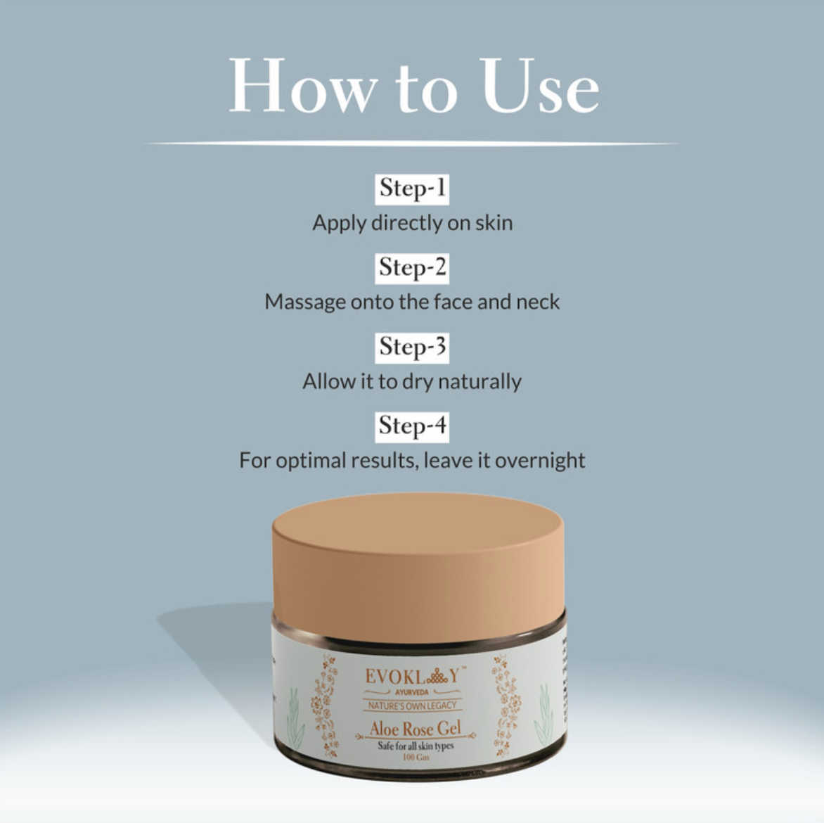 Evoklay Aloe Rose Gel - Image 4